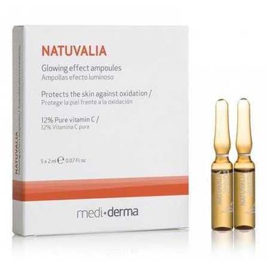 Ампулы «Внутреннее свечение» Mediderma Natuvalia Glowing Effect 5x2 мл - основное фото