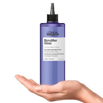 Концентрат для освітленого волосся L'Oreal Professionnel Blondifier Gloss Concentrate Treatment 400 мл - основне фото