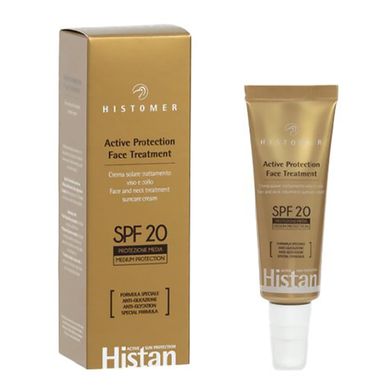 Сонцезахисний крем з ефектом антиглікації Histomer Histan Active Protection Face Cream SPF 20 50 мл - основне фото