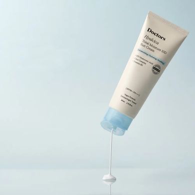 Сонцезахисний крем з гіалуроновою кислотою та пептидами Doctors Hyalcica Total Moisture 10 D Sun Cream SPF 50+ /PA++++ 80 мл - основне фото