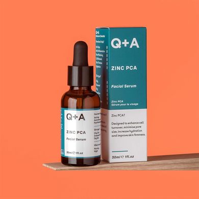 Сироватка для обличчя з цинком Q + A Zinc PCA Facial Serum 30 мл - основне фото