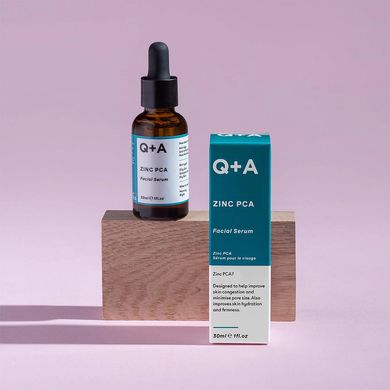 Сироватка для обличчя з цинком Q + A Zinc PCA Facial Serum 30 мл - основне фото