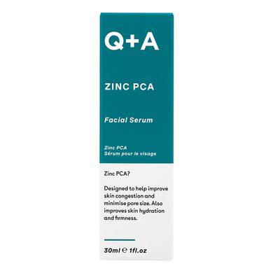 Сыворотка для лица с цинком Q + A Zinc PCA Facial Serum 30 мл - основное фото