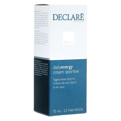Зволожувальний крем DECLARE Men Care Daily Energy Cream Sportive 75мл - основне фото