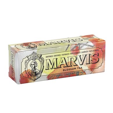 Зубная паста со вкусом чайного цветка Marvis Blossom Tea 25 мл - основное фото