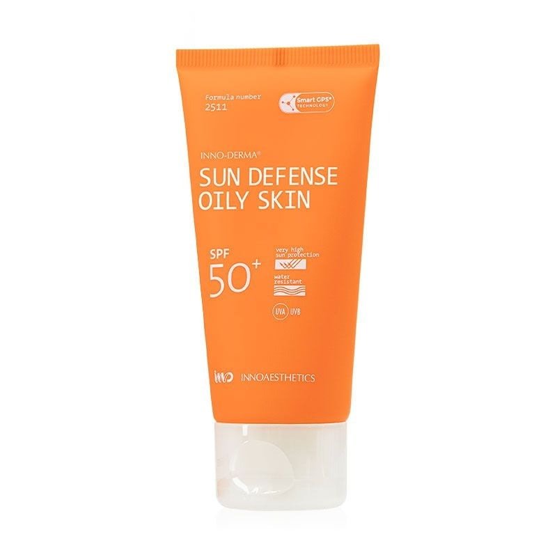 Солнцезащитный крем для жирной кожи INNOAESTHETICS INNO-DERMA Sunblock SPF 50+ Oily Skin 60 г - основное фото