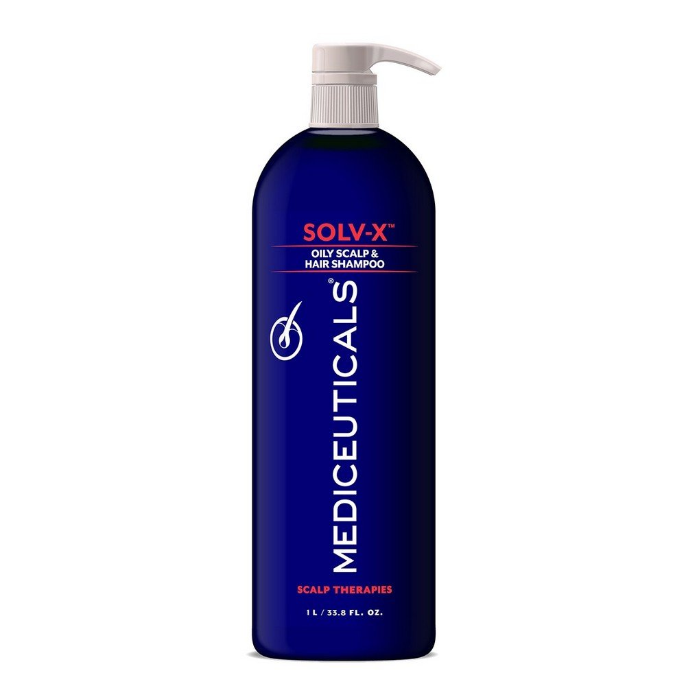 Шампунь для жирной кожи головы Mediceuticals Scalp Therapies Solv-X Oily Scalp & Hair Shampoo 1000 мл - основное фото