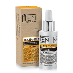 Антиоксидантный концентрат для защиты барьера кожи Ten Science Blue Antiox Concentrate SPF 30 30 мл - основное фото