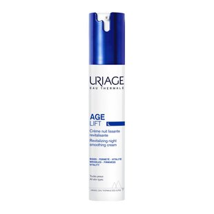 Нічний розгладжувальний ревіталізуючий крем Uriage Age Lift Revitalizing Smoothing Night Cream 40 мл - основне фото