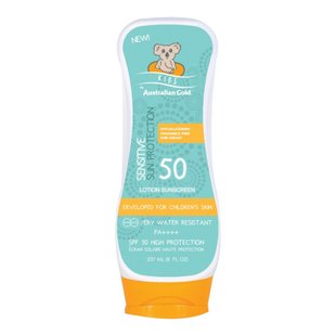 Водостойкий детский солнцезащитный лосьон Australian Gold SPF 50 Kids Lotion 237 мл - основное фото