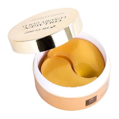 Гідрогелеві патчі з колагеном і золотом 3W CLINIC Collagen Luxury Gold Hydrogel Eye and Spot Patch 60 шт - основне фото