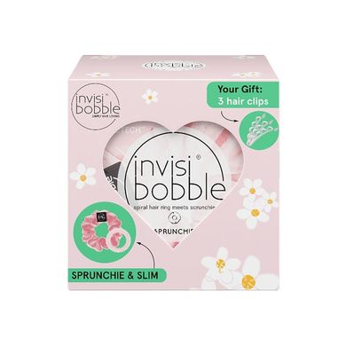 Подарунковий набір резинок SPRUNCHIE і Slim та заколок Waver для волосся Invisibobble Easter Besties - основне фото