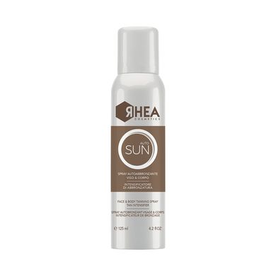 Тонувальнаа автозасмага-спрей для обличчя і тіла Rhea Cosmetics Auto Sun Face & Body Tanning Spray 125 мл - основне фото