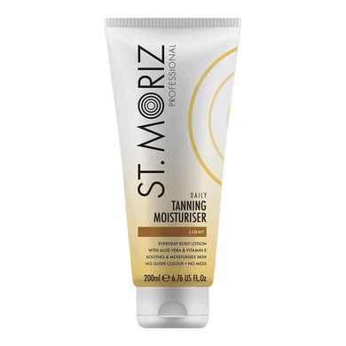 Увлажняющий лосьон для постепенного загара St. Moriz Professional Daily Tanning Moisturiser Light 200 мл - основное фото