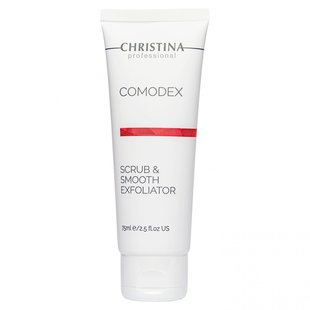 Выравнивающий скраб-эксфолиатор Christina Comodex Scrub & Smooth Exfoliator 75 мл - основное фото