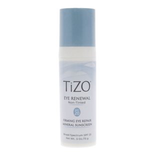 Разглаживающий крем для кожи вокруг глаз TIZO Eye Renewal Firming Eye Repair Mineral Sunscreen Non Tinted SPF 20 15 г - основное фото