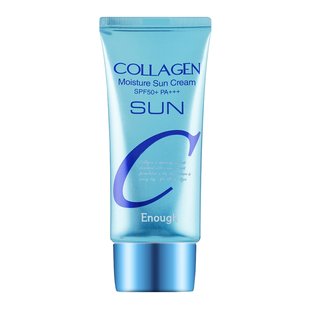 Зволожувальний сонцезахисний крем з колагеном Enough Collagen Moisture Sun Cream SPF 50+ PA+++ 50 мл - основне фото