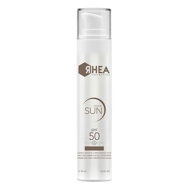 Сонцезахисний антивіковий крем Rhea Cosmetics YouthSun SPF 50 Anti-Age Cream Facial Sunscreen 50 мл - основне фото