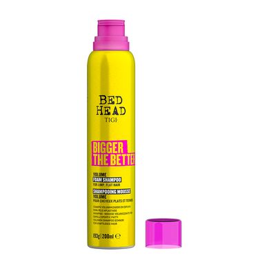 Шампунь-піна для об'єму волосся TIGI Bed Head Bigger The Better 200 мл - основне фото