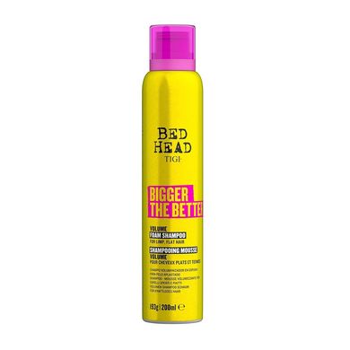 Шампунь-пена для объёма волос TIGI Bed Head Bigger The Better 200 мл - основное фото