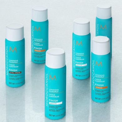 Сияющий лак для волос средней фиксации Moroccanoil Luminous Hairspray Medium Hold 75 мл - основное фото
