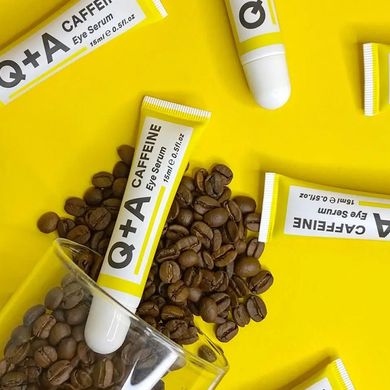 Сироватка для шкіри навколо очей Q + A Caffeine Eye Serum 15 мл - основне фото