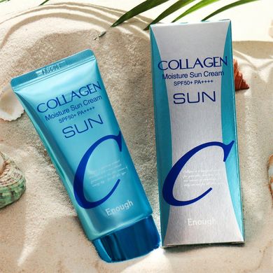 Увлажняющий солнцезащитный крем с коллагеном Enough Collagen Moisture Sun Cream SPF 50+ PA+++ 50 мл - основное фото