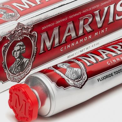 Зубна паста з ксилітом «Кориця-М'ята» Marvis Cinnamon Mint 85 мл - основне фото