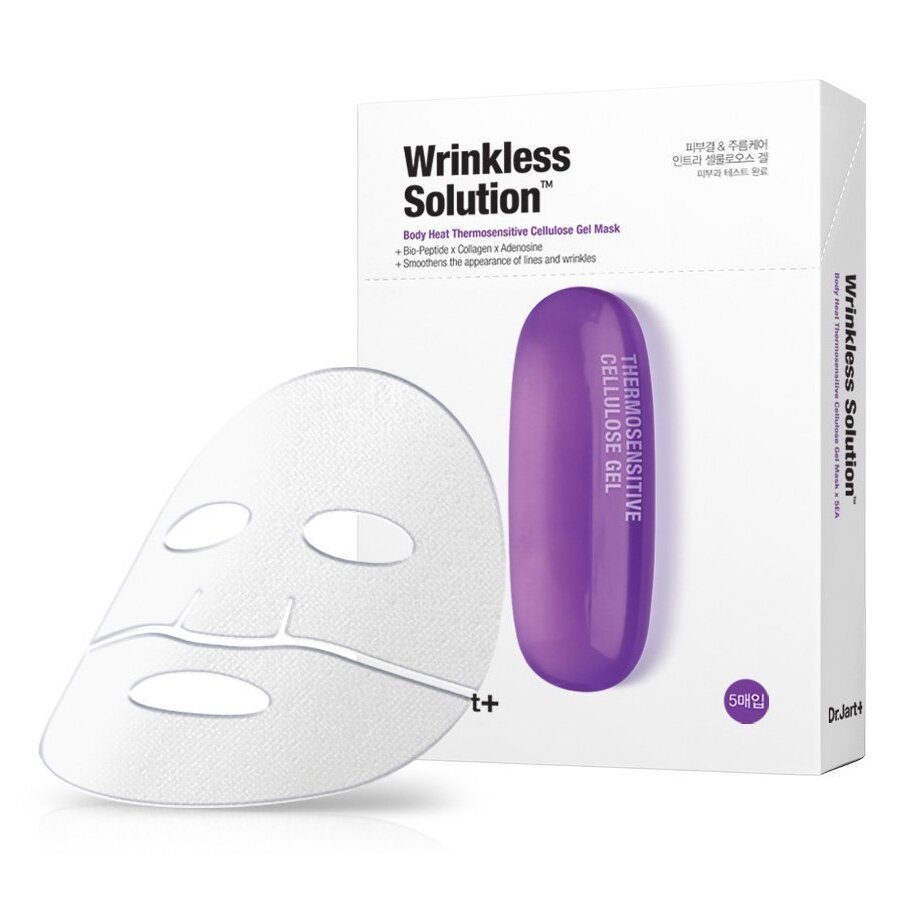 Омолаживающая маска с пептидами Dr. Jart+ Dermask Intra Jet Wrinkless Solution 5 шт - основное фото