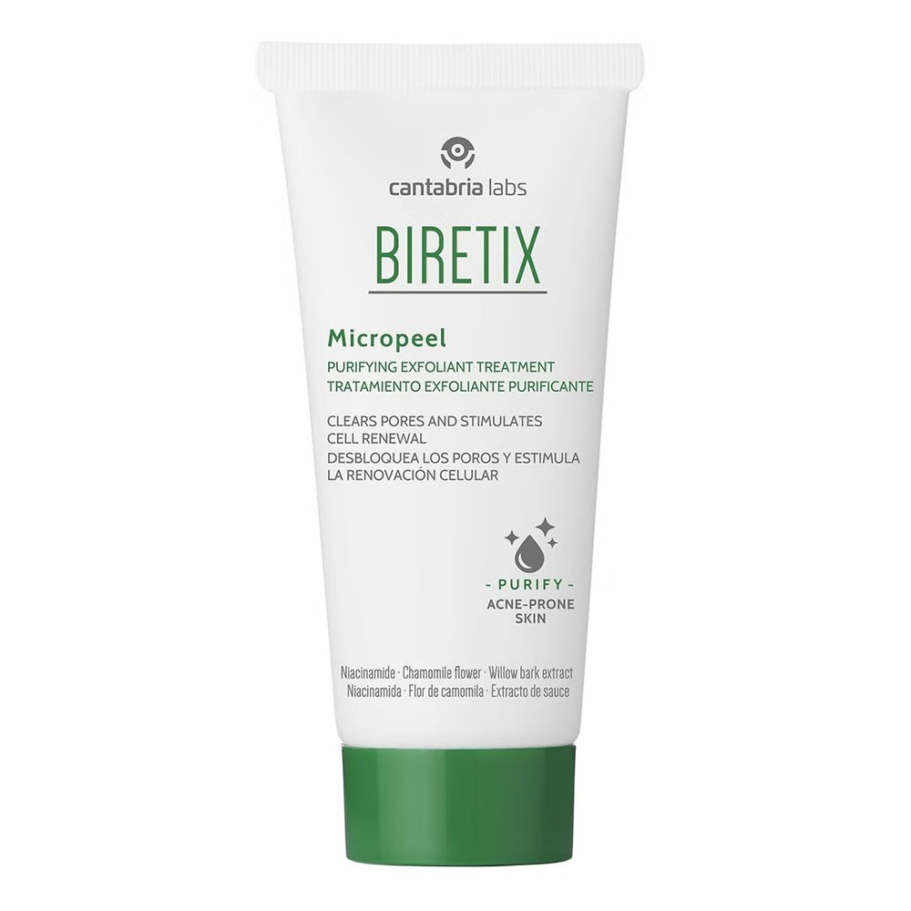 Очищувальний пілінг-скраб для проблемної шкіри Cantabria Labs Biretix Micropeel Purifying Exfoliant Treatment 50 мл - основне фото