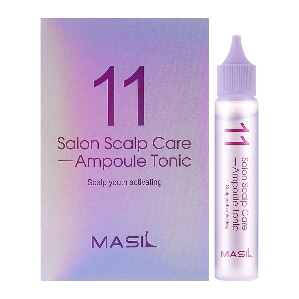 Освежающий тоник для кожи головы Masil 11 Salon Scalp Care Ampoule Tonic 4х30 мл - основное фото