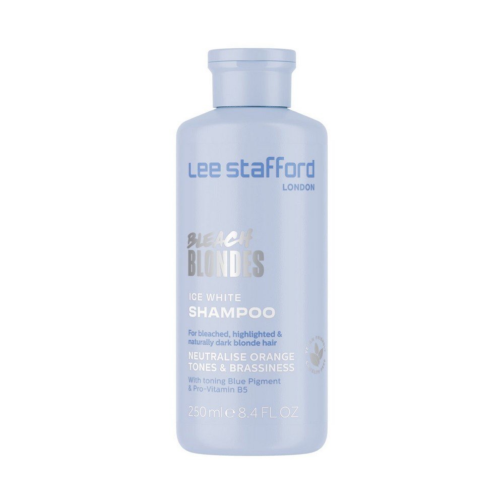 Шампунь с синим пигментом Lee Stafford Bleach Blondes Ice White Shampoo 250 мл - основное фото
