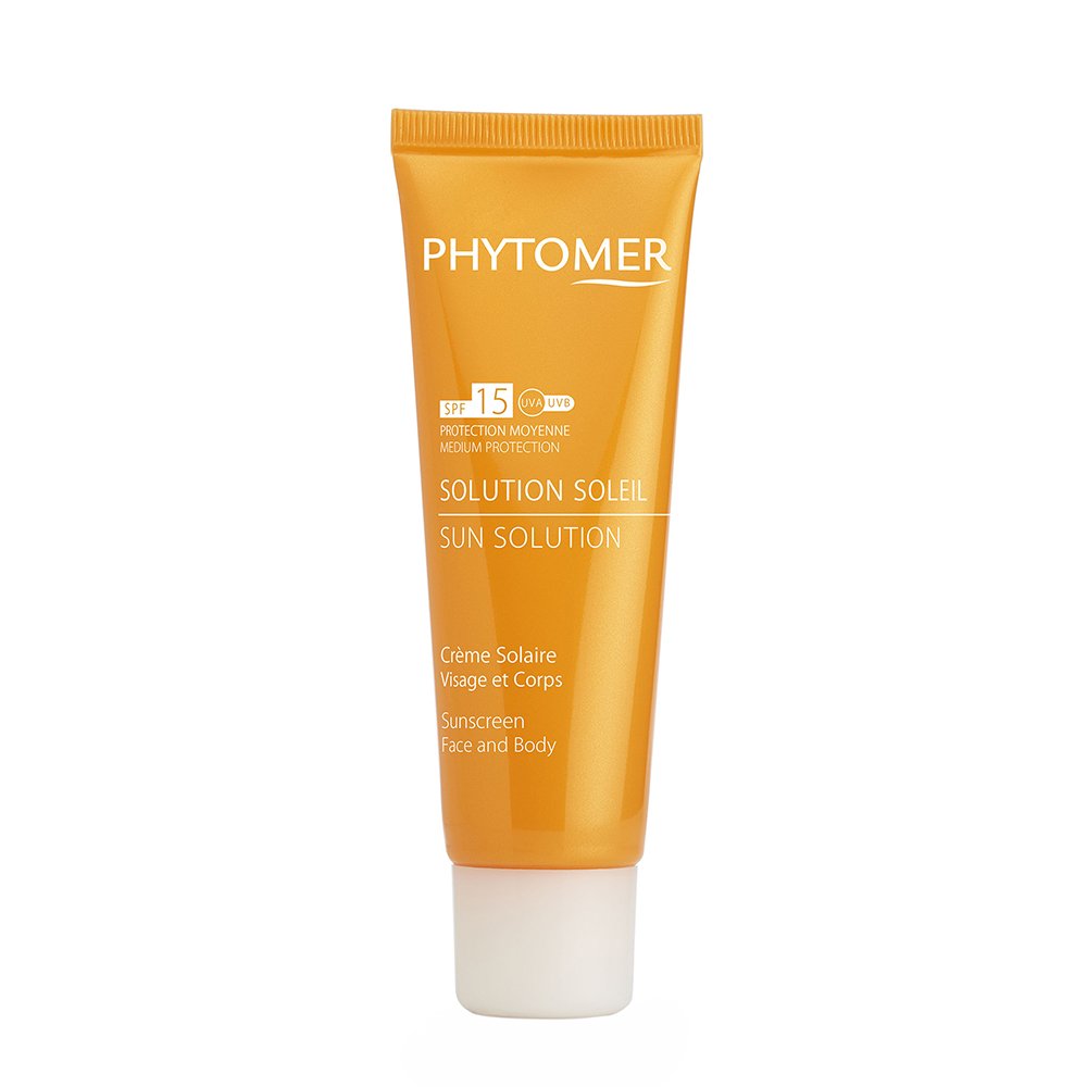 Увлажняющий солнцезащитный крем для лица и тела Phytomer Sun Solution Sunscreen Face and Body SPF 15 125 мл - основное фото