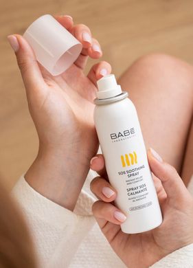 Успокаивающий SOS-спрей для раздраженной и атопической кожи Babe Laboratorios Body SOS Soothing Spray 125 мл - основное фото