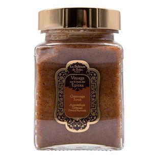 Скраб для тіла з кісточками абрикоса Аюрведичний La Sultane De Saba Body Scrub Oriental Ayurvedic 300 г - основне фото