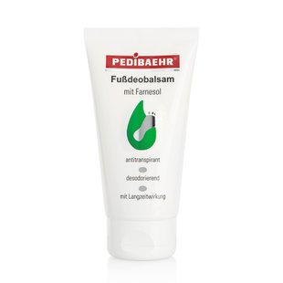 Дезодорирующий бальзам с фарнезолом Baehr Pedibaehr Deodorant Foot Balm mit Farnesol 75 мл - основное фото