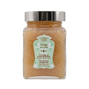 Скраб для тела с бамбуком La Sultane De Saba Tahitian Bamboo Tears Scrub Aloe Vera And Tiare Flowers 300 мл - основное фото