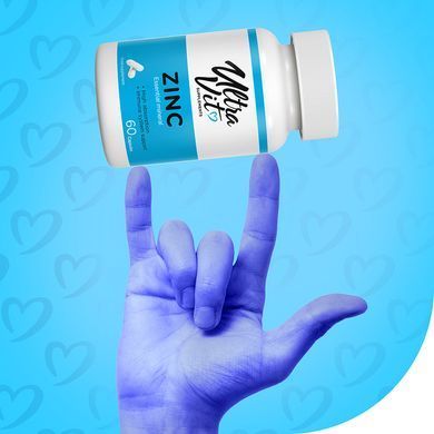 Цинк VPLab Ultra Vit Zinc 60 шт - основное фото