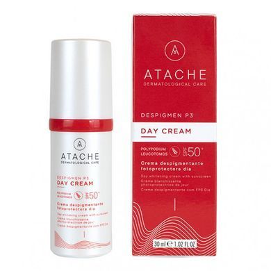 Денний депігментуючий крем для обличчя Atache Depigment P3 Day Cream SPF 50 30 мл - основне фото