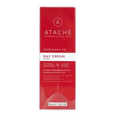Денний депігментуючий крем для обличчя Atache Depigment P3 Day Cream SPF 50 30 мл - основне фото