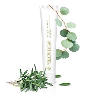 Эвкалиптовая маска для жирной кожи Yellow Rose Eucalyptus Mask 50 мл - основное фото
