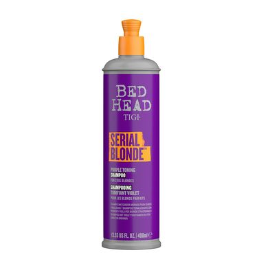 Фіолетовий тонувальний шампунь TIGI Bed Serial Blonde Purple Shampoo For Cool Blonde Hair 400 мл - основне фото