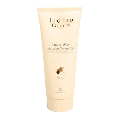 Крем-масло для массажа Anna Lotan Liquid Gold Long Way Massage Cream Oil 200 мл - основное фото