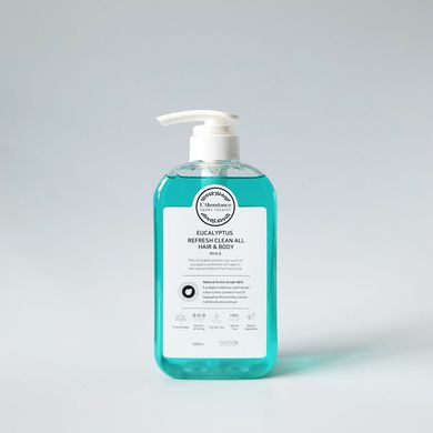 Очищувальний засіб для волосся та тіла Gaston Eucalyptus Refresh Clean All Hair and Body 500 мл - основне фото