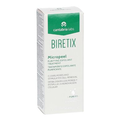 Очищувальний пілінг-скраб для проблемної шкіри Cantabria Labs Biretix Micropeel Purifying Exfoliant Treatment 50 мл - основне фото