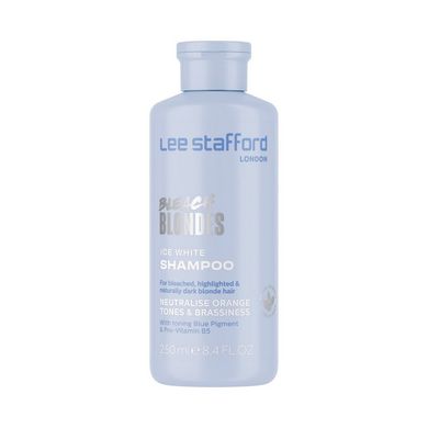 Шампунь із синім пігментом Lee Stafford Bleach Blondes Ice White Shampoo 250 мл - основне фото