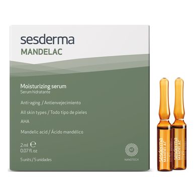 Сироватка з мигдальною кислотою Sesderma Mandelac Moisturizing Serum 5x2 мл - основне фото