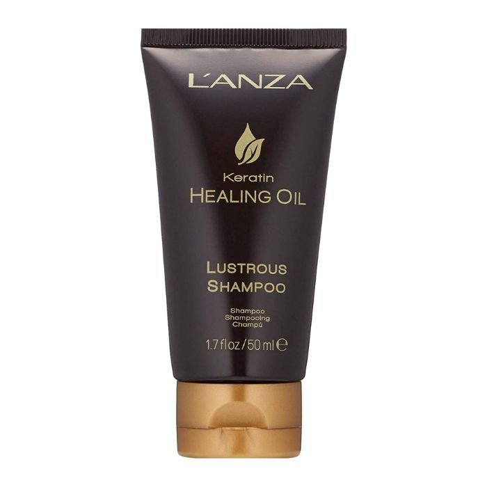 Шампунь для сяйва волосся L'anza Keratin Healing Oil Lustrous Shampoo 50 мл - основне фото