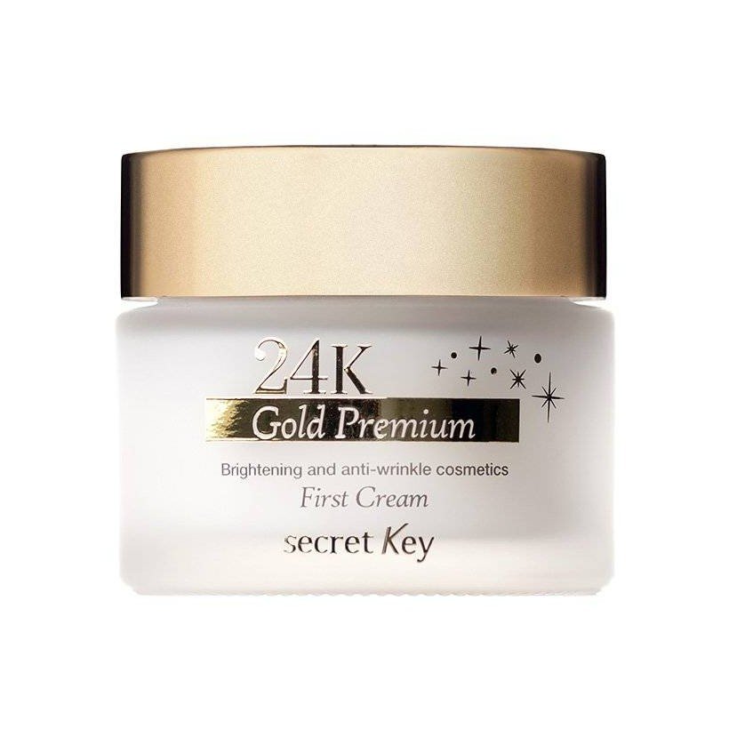 Антивозрастной крем с экстрактом золота Secret Key 24K Gold Premium First Cream 50 г - основное фото