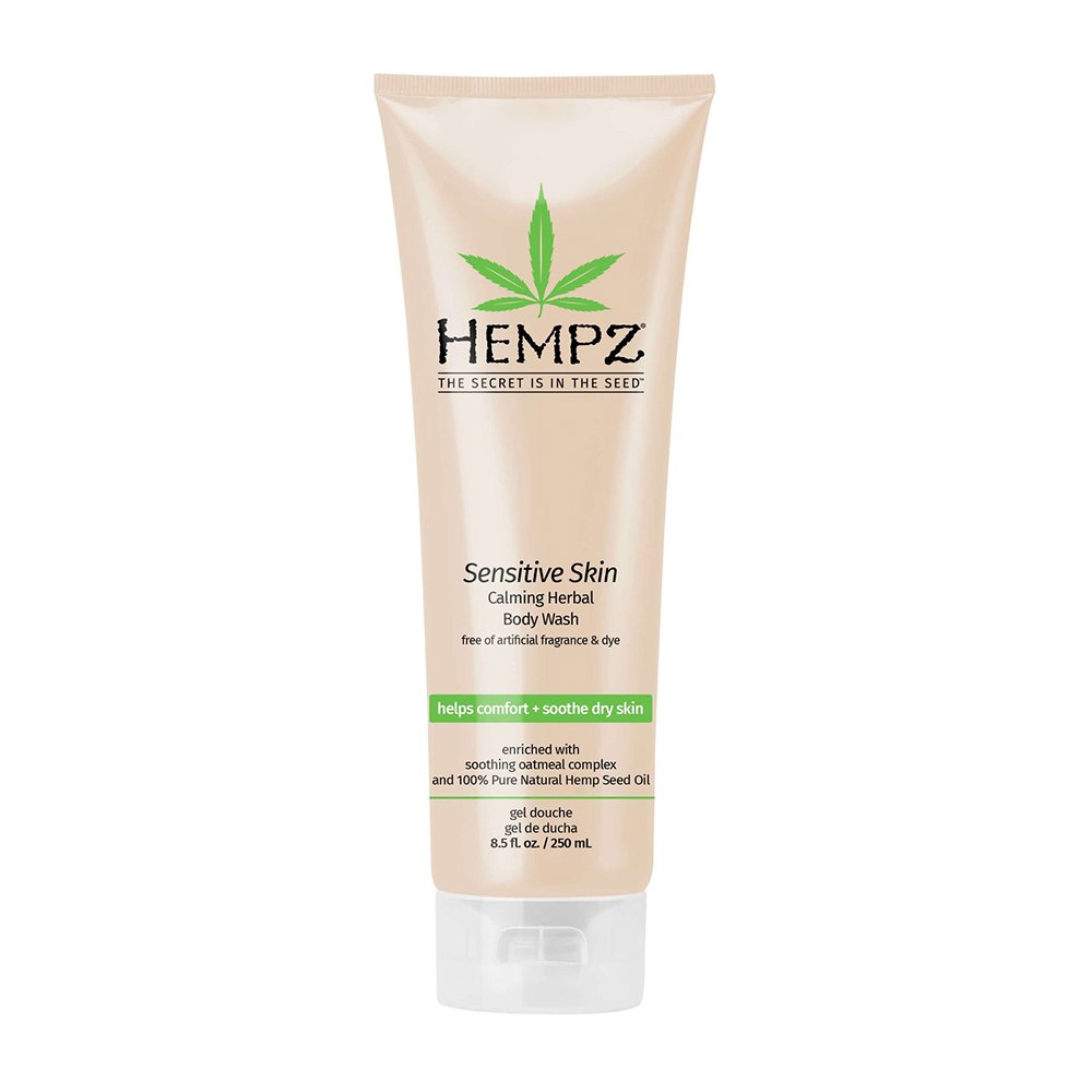 Гель для душу для чутливої шкіри HEMPZ Bodycare Sensitive Skin Herbal Body Wash 250 мл - основне фото